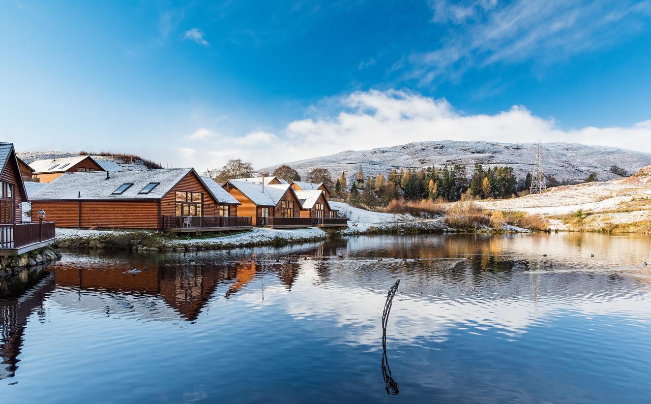 Lodge 9 Glengoulandie Lodges Aberfeldy Dış mekan fotoğraf