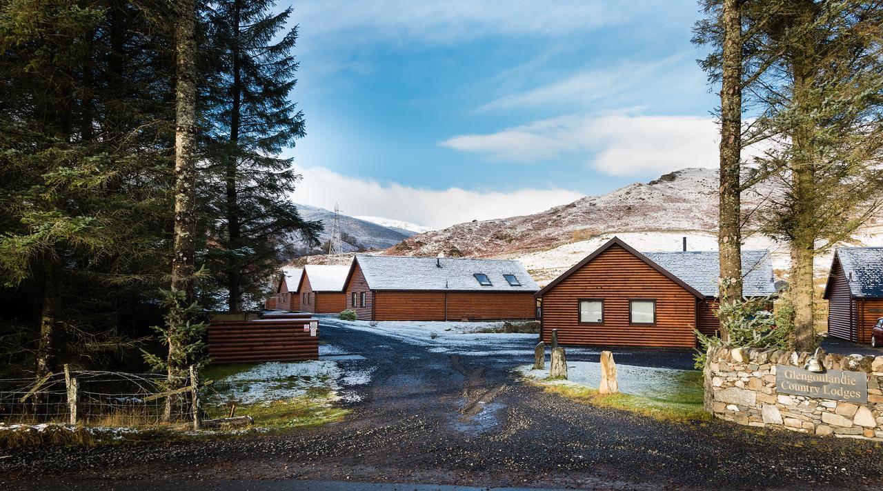 Lodge 9 Glengoulandie Lodges Aberfeldy Dış mekan fotoğraf